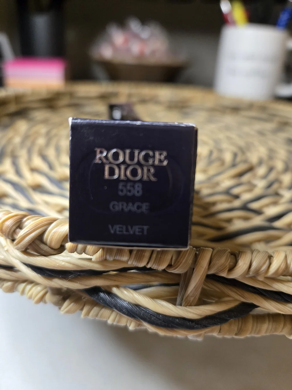 Dior Rouge Velvet Lipstick-Grace 558 NWB